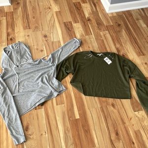 Small cropped hoodie